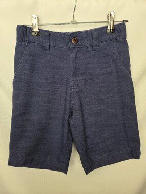 Wonder Nation Boys Flat Front Shorts(Blue)